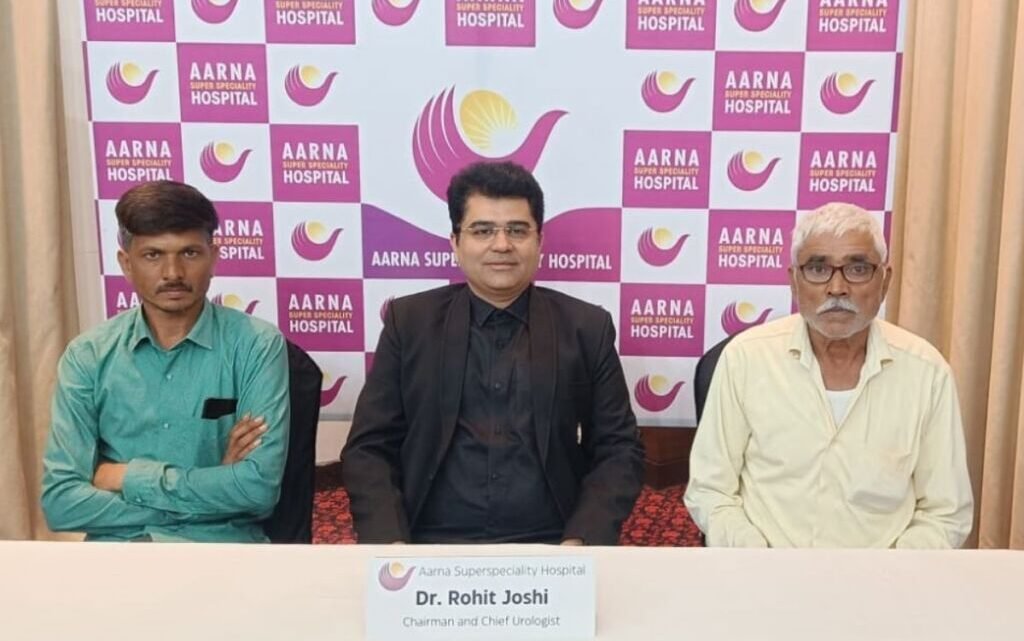 Gujarat’s 1st UroLift procedure, the most physiological and minimally invasive procedure for enlargement of prostate, done at Aarna Superspeciality Hospital Gujarat’s 1st UroLift procedure, the most physiological and minimally invasive procedure for enlargement of prostate, done at Aarna Superspeciality Hospital