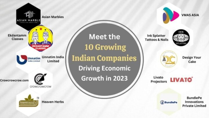 Meet the 10 Growing Indian Companies Driving Economic Growth in 2023