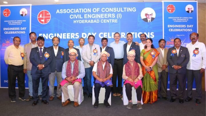 Engineers Day Celebrations Shine Bright: Association of Civil Engineers Honors Remarkable Talent on M. Visvesvaraya’s 152nd Birth Anniversary