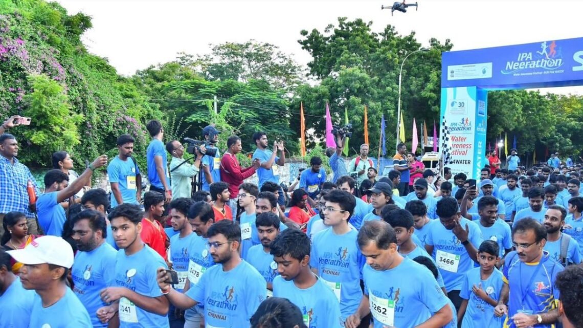 Indian Plumbing Association organises ‘IPA Neerathon- Run for water’ To Spread Awareness About Saving Water Resources in Chennai