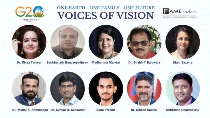 Voices Of Vision: Fame Finders Endorsing India’s G20 Summit 2023