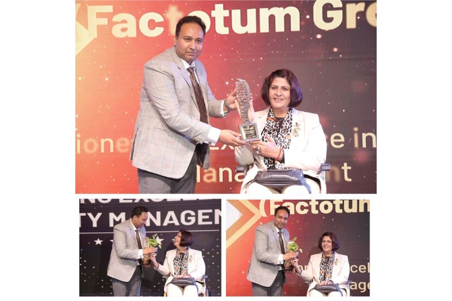Mr. Mahesh Kumar and Factotum Group- Pioneering Excellence in Facility Management Honored at Precedential Awards 2023