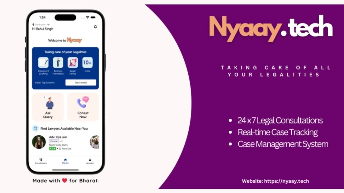 Navigating Justice: Nyaay.tech Puts Legal Services at Your Fingertips