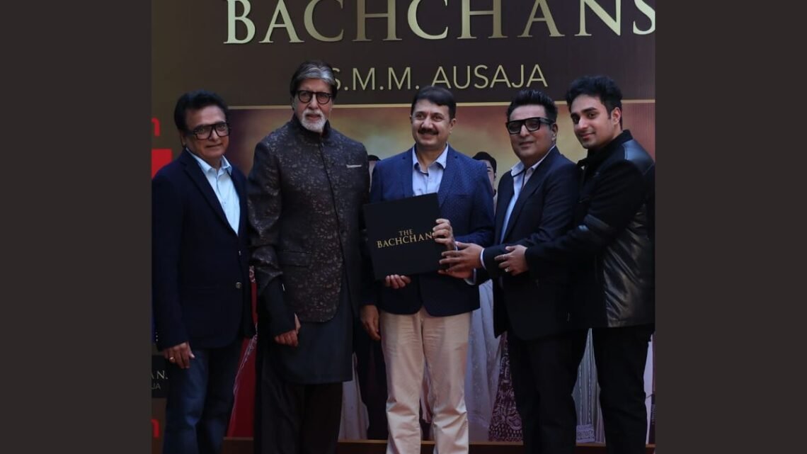 Amitabh Bachchan launches SMM Ausaja’s Om Books International’s The Bachchans: A Saga of Excellence Unveiling