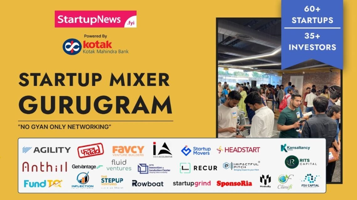 Kotak Mahindra Bank Drives Innovation at the 337th Start-up Mixer by StartupNews.fyi in Gurugram Kotak Mahindra Bank Drives Innovation at the 337th Start-up Mixer by StartupNews.fyi in Gurugram