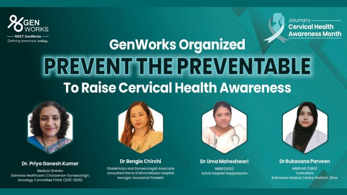 GenWorks Organized “Prevent the Preventable” For Raising Cervical Health Awareness