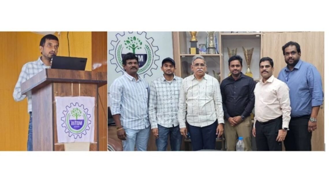 IIITDM Kurnool Hosts Enlightening Talk by Google’s Director of Engineering, Gowtham Gundu, on Artificial Intelligence