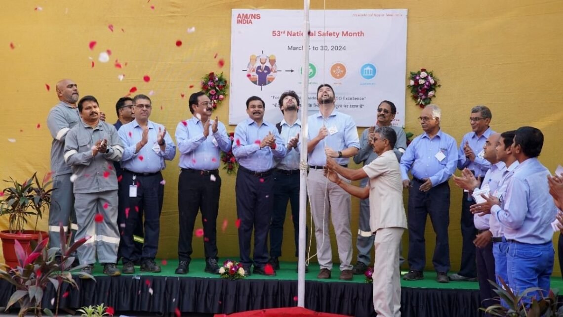 ArcelorMittal Nippon Steel India celebrates ‘Safety Month’