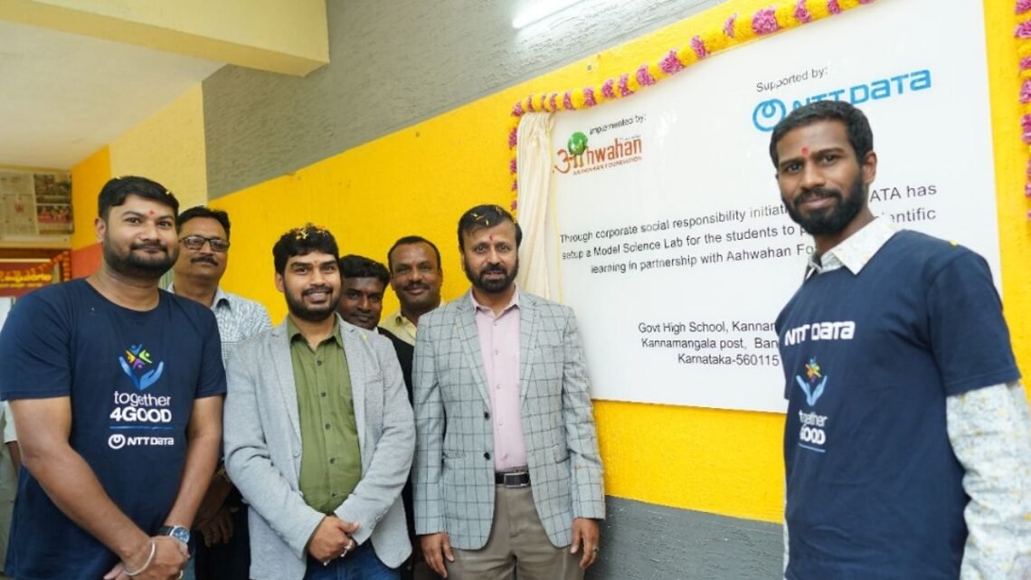 Aahwahan Foundation Partners with NTT DATA to Set Up Model Science Labs in Government High Schools