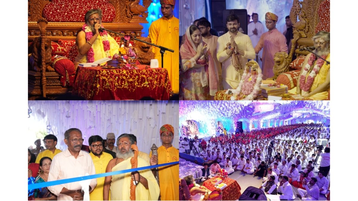 The Grandest Navratri Mahotsav Led by National Saint Vasant Vijay Ji Maharaj Garners Global Attention The Grandest Navratri Mahotsav Led by National Saint Vasant Vijay Ji Maharaj Garners Global Attention