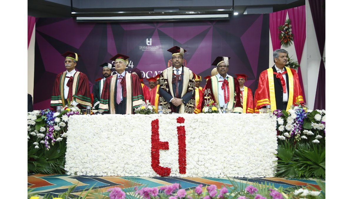 Thapar Institute Of Engineering And Technology, Patiala- Convocation-2024 Thapar Institute Of Engineering And Technology, Patiala- Convocation-2024