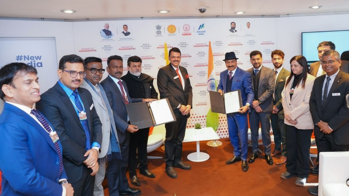 Davos: Viraj Profiles and Maharashtra Government Sign MoU for INR 12,000 Crore Steel Project Davos: Viraj Profiles and Maharashtra Government Sign MoU for INR 12,000 Crore Steel Project