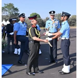 IPS Academy Student Tanishq Agrawal Becomes Flying Officer in Indian Air Force, Awarded Sword of Honour