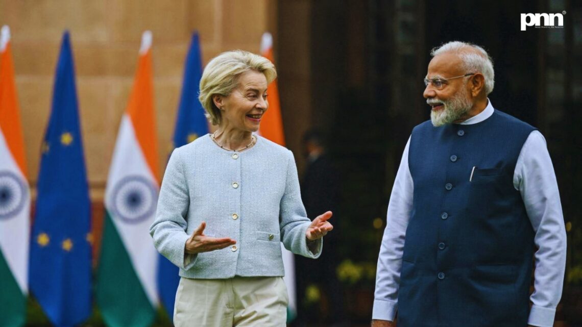 India-EU Free Trade Agreement Signed, Covering 25% of Global GDP