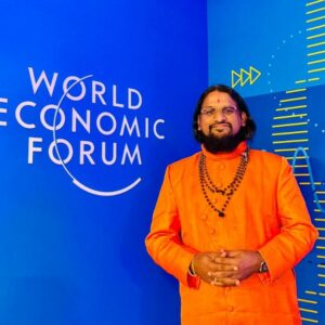 Padma Shri Brahmeshanand Swamiji at WEF 2026: A Powerful Moral Voice