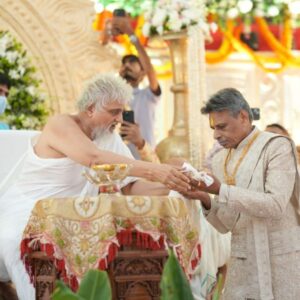 Businessman Sharadbhai Zaveri becomes Param Pujya Muniraj Shri Shaurya Bhushan Vijay Ji Maharaj Saheb after Jain Diksha today