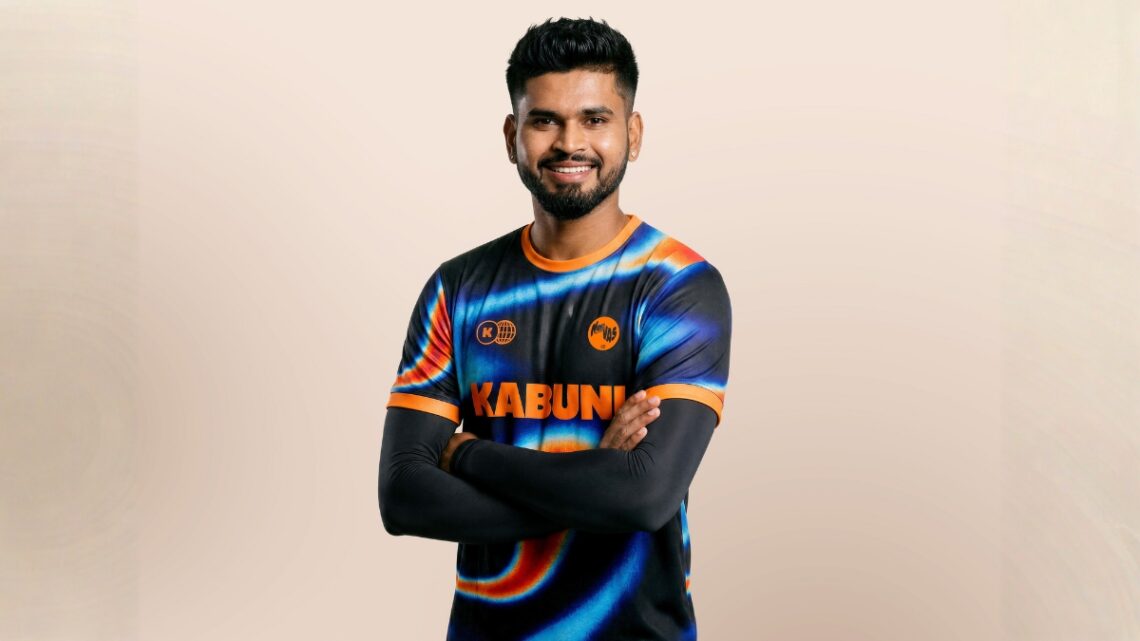 Kabuni Secures Shreyas Iyer as Super Coach to Advance Its Vision for Global Cricket Training