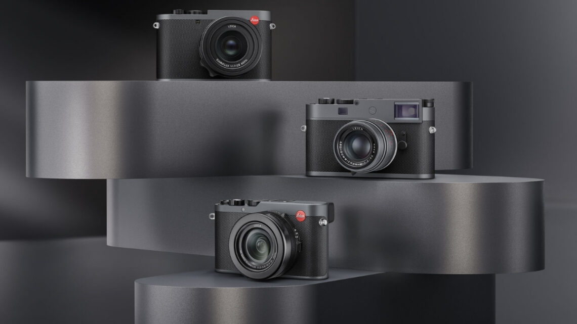 Leica expands camera colour palette with Metal Gray finish added to the lineup