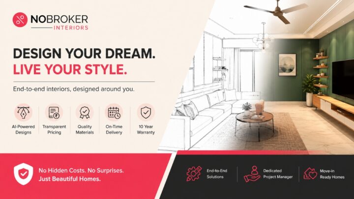 No More Traditional Interiors: NoBroker Interiors Is Shaping Homes With Tech and Transparency