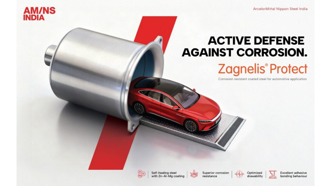ArcelorMittal Nippon Steel India launches Zagnelis® Protect – world class, patented steel for next generation automotive manufacturing, supporting