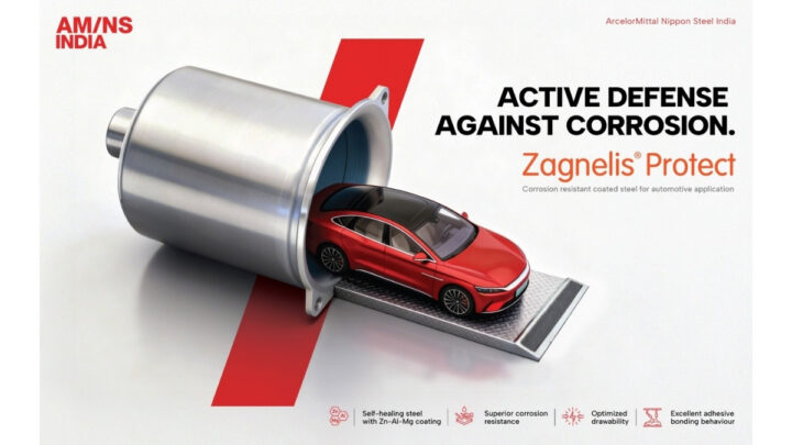 ArcelorMittal Nippon Steel India launches Zagnelis® Protect – world class, patented steel for next generation automotive manufacturing, supporting