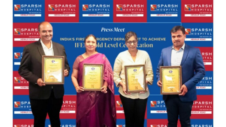 SPARSH Hospital Becomes First in India to Earn IFEM Gold Level Certification for Emergency Care