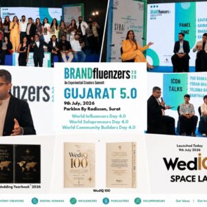 Creators Summit – SIBA 2026 Gujarat Edition 5.0 Celebrates the Rise of India’s Creator Economy; WedIQ Unveils Groundbreaking Wedding Innovations