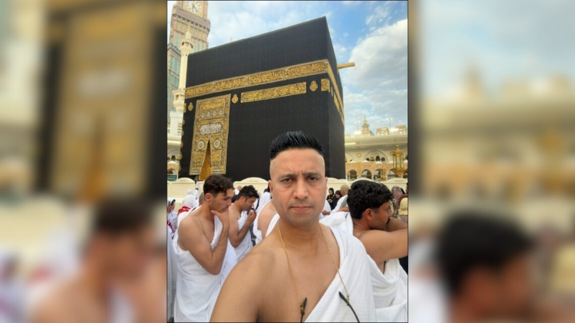 Bollywood influencer Faizan Ansari Performs Umrah at Saudi Arabia