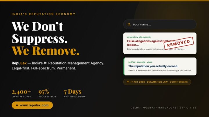 Best ORM Agency in India: Why Politicians, Business Leaders and Public Figures Are Choosing Legal-First Reputation Management