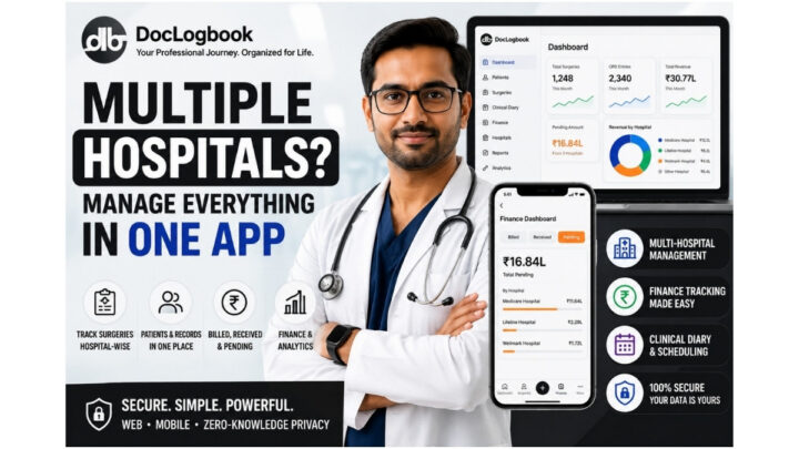 Dr. Praveen Pushkar a Practising Urologist, Launches DocLogbook to Transform Medical Career Management with a Digital Professional Portfolio for Doctors
