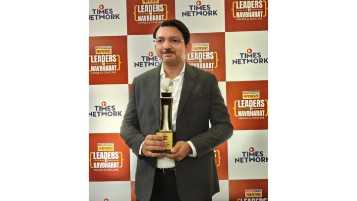 Dr. Gaurav Khandelwal Honoured with ‘Excellence in Spine Surgery in Gujarat’ Award at Times Now Navbharat’s Leaders of Navbharat 2026